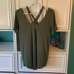 Garage V neck T shirt